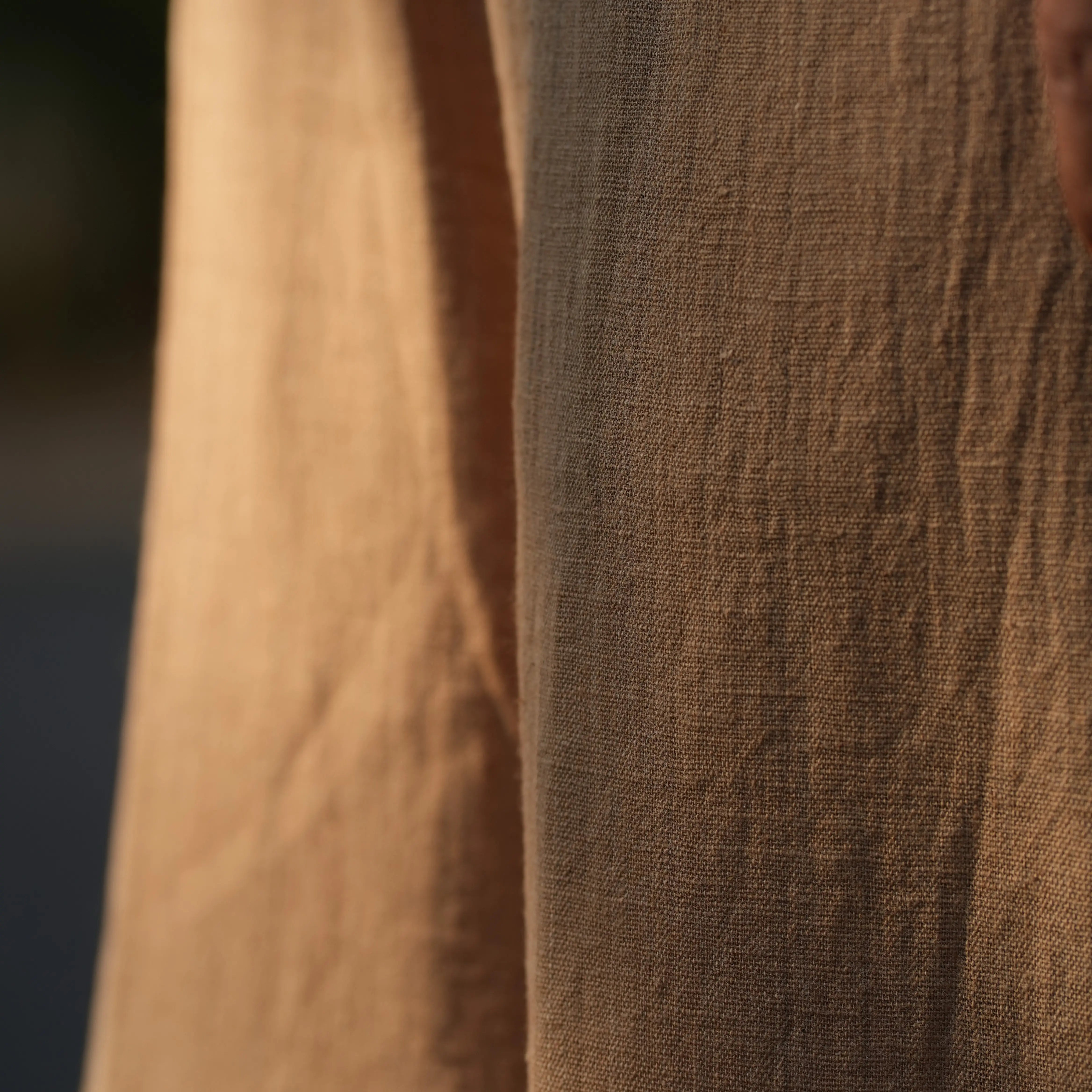 BROWN COTTON PANT
