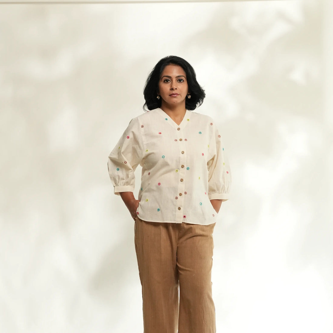 LAMBADI SHISHA V-NECK SHIRT
