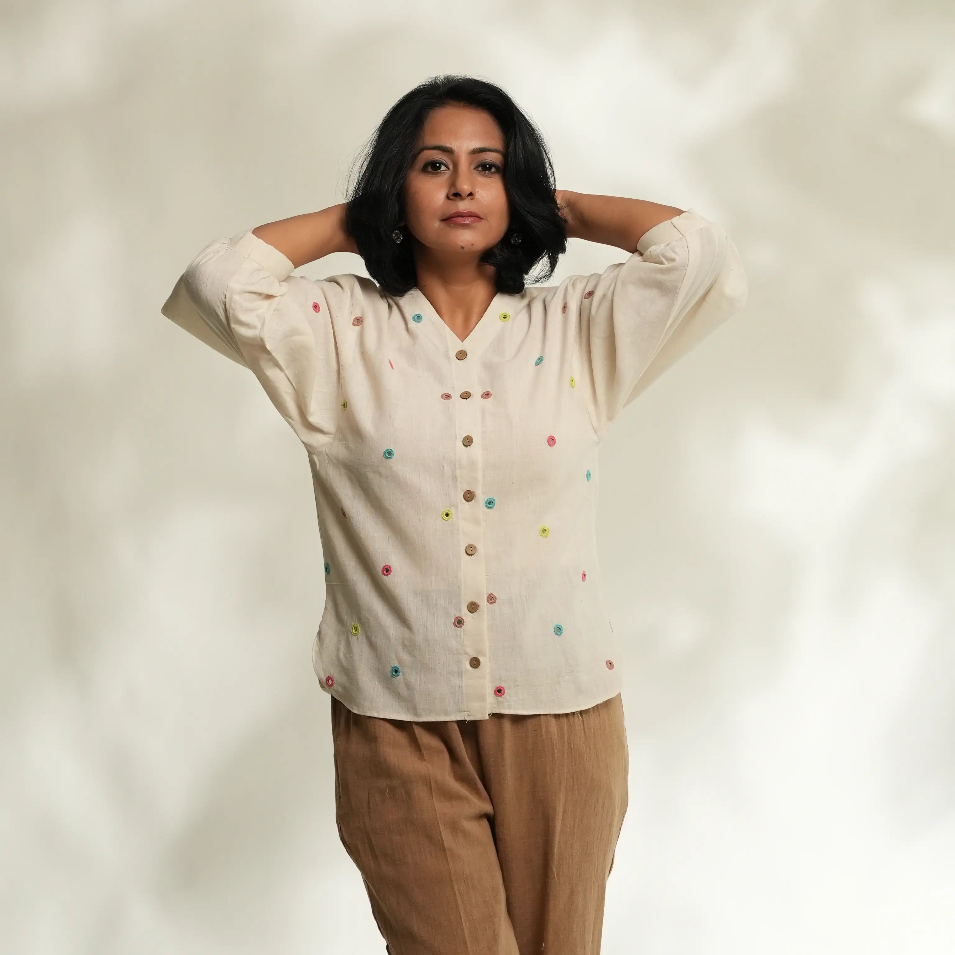 LAMBADI SHISHA V-NECK SHIRT