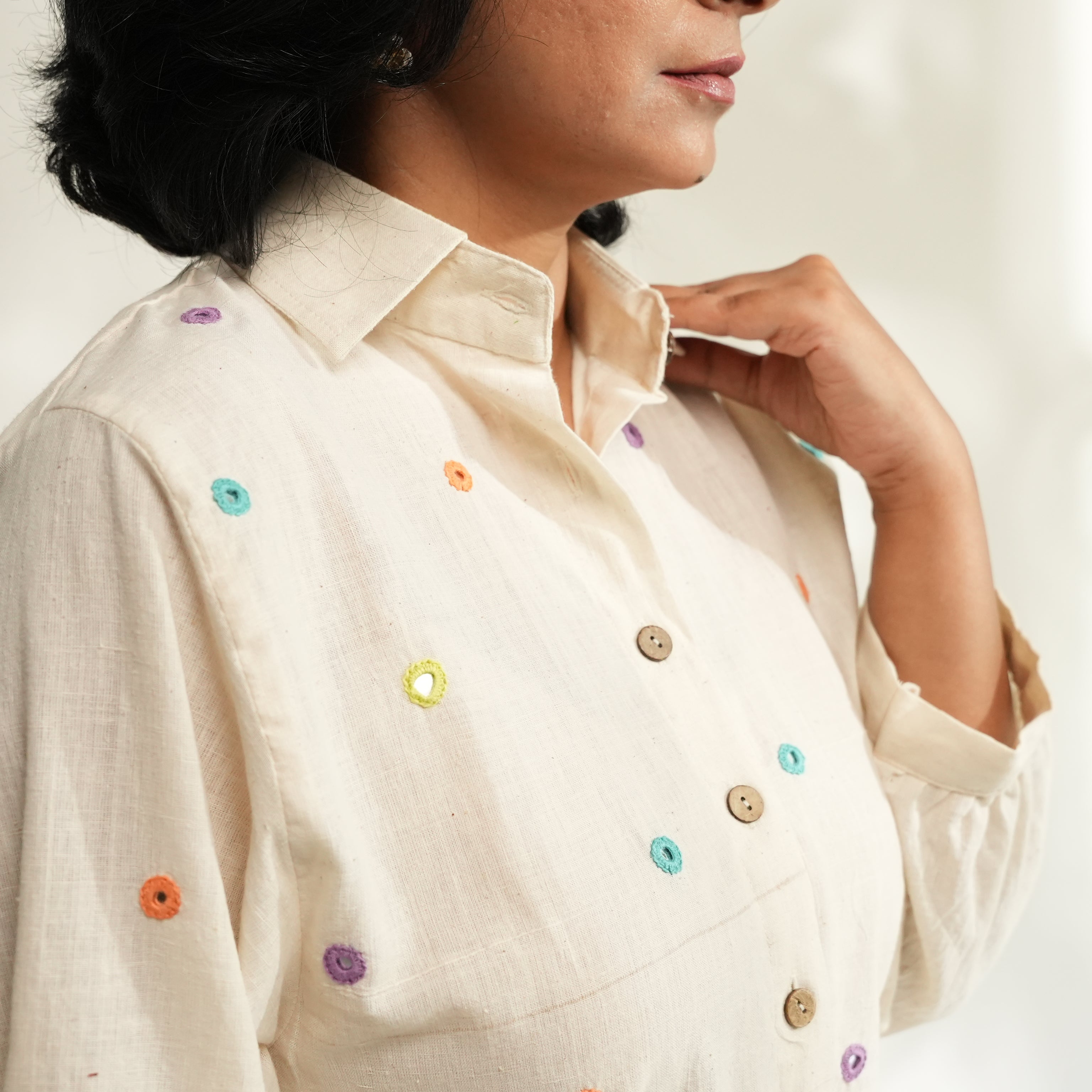 LAMBADI SHISHA PUFF SLEEVE SHIRT